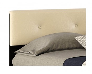 Двуспальная кровать "Виктория ЭКО-П" 1600 венге с