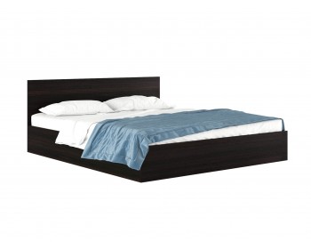 Двуспальная кровать "Виктория" 1800 венге с матрасом Promo B C