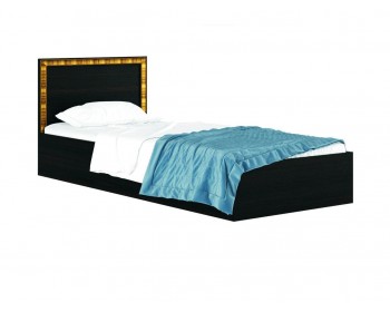 Кровать Односпальная "Виктория-Б" 900 с багетом венге