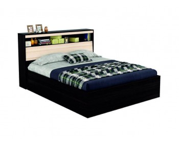 Двуспальная кровать  "Виктория" 1600 с откидным блоком вен