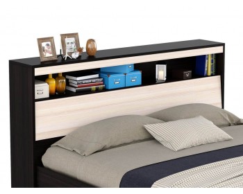 Кровать "Виктория" 1400 с откидным блоком и матрасом Promo B Co