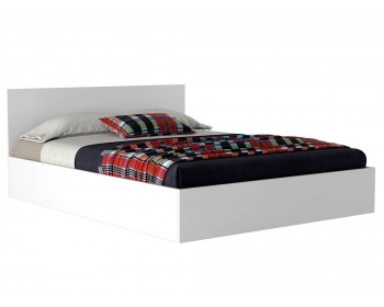 Кровать Виктория 160 белая с матрасом Promo B Cocos