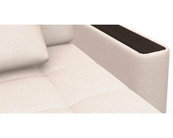 Модульный диван Бергамо NEXT 155 с оттоманкой макси Венге