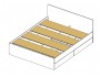 Кровать Виктория ЭКО-П белая 180 с блоком и ящиками от производителя
