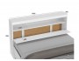 Кровать Виктория ЭКО-П белая 180 с блоком, ми и ящиками от производителя