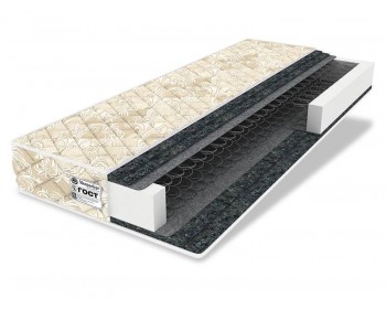Кровать Виктория ЭКО-П белая 140 с блоком, тумбами и ящиками с