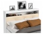 Кровать Виктория ЭКО-П белая 140 с блоком и ящиками с ом P фото