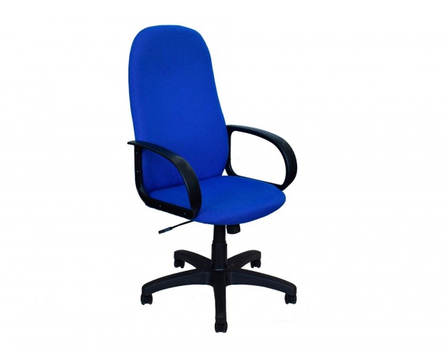 Офисное  Office Lab standart-1331 Ткань рогожка синяя фото