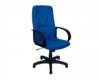 Кресло Офисное Office Lab standart-1371 ЭК Эко кожа синяя