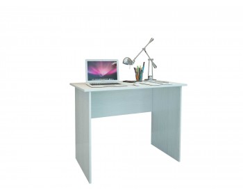 Компьютерный стол письменный Милан-105 белый