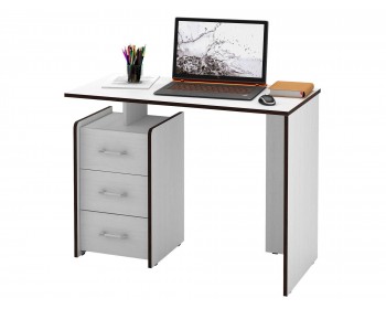 Письменный стол Слим-1 белый