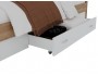 Кровать Доминика с блоком и ящиком 140 (Дуб Золотой) с ом  недорого