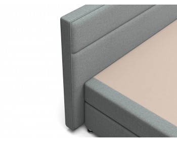 Кровать с матрасом и зависимым пружинным блоком Марта (160х200) Box Sprin