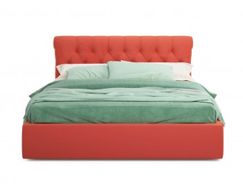 Кровать Мягкая Ameli 1600 оранж с подъемным механизмом
