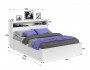 Кровать Виктория белая 140 с блоком и 2 прикроватными ми от производителя