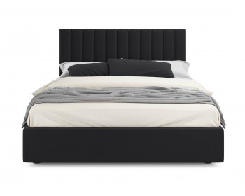 Кровать Мягкая Olivia 1600 темная с подъемным механизмом