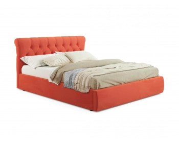 Кровать Мягкая Ameli 1400 оранж с подъемным механизмом с о