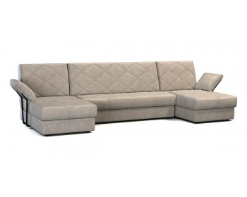 Диван П-образный Баден с подлокотниками