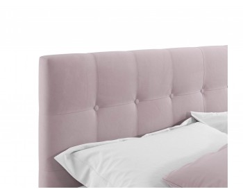 Мягкая кровать Selesta 1600 лиловая с подъемным механизмом