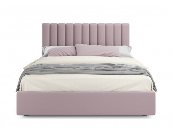 Кровать Мягкая Olivia 1400 лиловая с подъемным механизмом