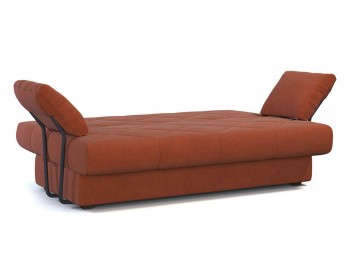 Диван прямой Баден  с подлокотниками 243 прямой Терракотовый