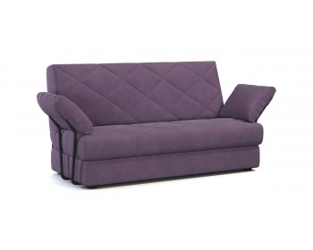 Диван прямой Баден  с подлокотниками 243 прямой Фиолетовый