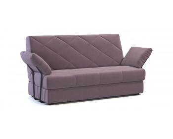 Диван прямой Баден  с подлокотниками 243 прямой Лиловый