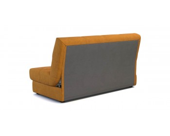 Диван прямой Баден  с подлокотниками 243 прямой Горчичный