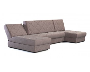 Диван угловой П-образный Баден 369 угловой Капучино