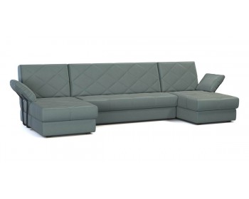 Диван П-образный Баден с подлокотниками