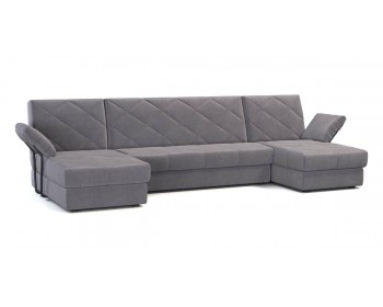 Диван П-образный Баден с подлокотниками