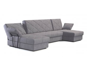 Диван П-образный Баден с подлокотниками