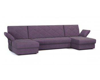 Диван П-образный Баден с подлокотниками