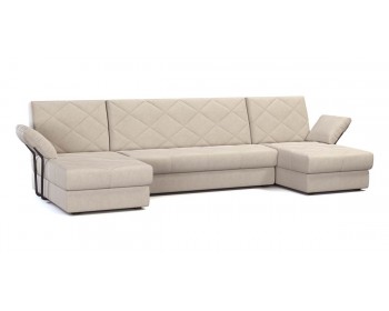 Диван П-образный Баден с подлокотниками