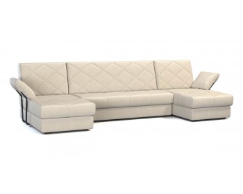 Диван П-образный Баден с подлокотниками