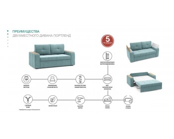 Диван Портленд 22 (мини)