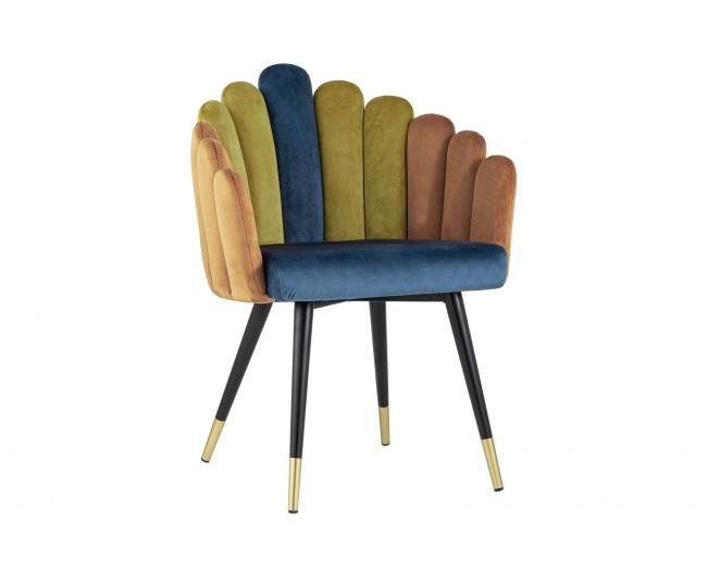 Кресло Stool Group Камелия Сине-зеленый фото