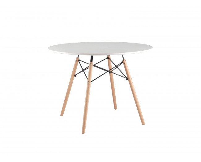 Стол круглый Stool Group DSW D100 Белый фото