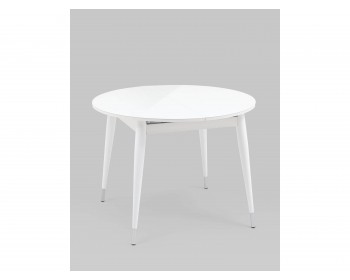 Обеденный стол STOOL GROUP Сидней раскладной 100-130 Белый глянц