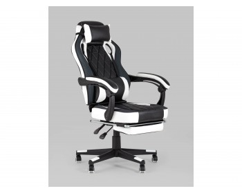 Офисное кресло игровое Stool Group TopChairs Virage Черный/Белый
