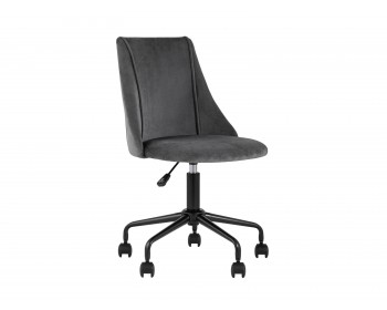 Офисное кресло компьютерное Stool Group Сиана Велюр серый