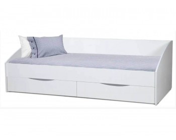 Кровать Фея - 3 одинарная симметричная (90х200) белый