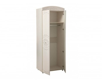 Распашной шкаф 2-х дверный комбинированный Каролина вудлайн/сандал