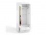 Шкаф 2-х дверный с зеркалами и ящиками (гл.560) Италия ИТ-50 бел недорого