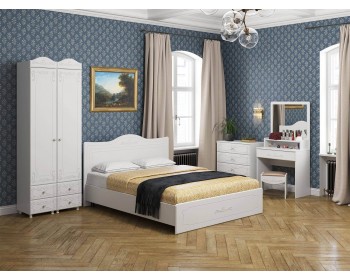 Спальня Италия-2 белое дерево