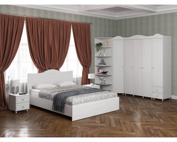 Спальня Италия-3 белое дерево