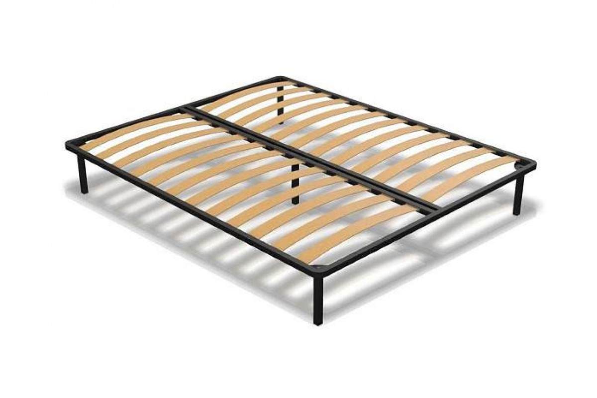 Кровать с основанием металлическим разборным