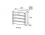 Комод Твист 03 от производителя