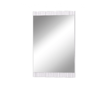 Зеркало Мишель настенное 600*900венге/белый страйп