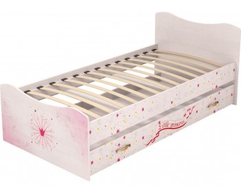 Кровать с ящиком Принцесса 4 90х190